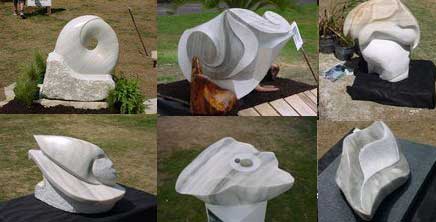 Kairuru White Marble  Sculptures New Zealand