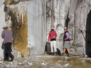 Kairuru White marble quarry near Nelson New Zealand 