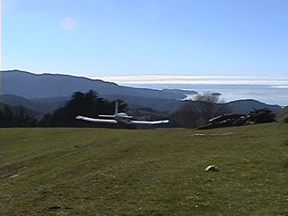 Private air strip at Kairuru Farmstay near Nelson New Zealand